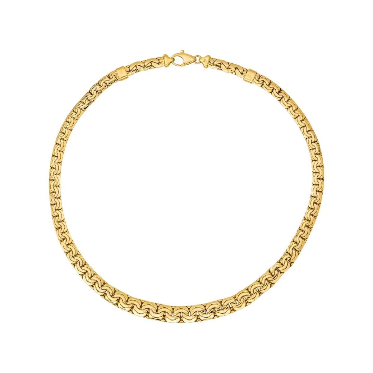 Collier Maille en or jaune - Image 5