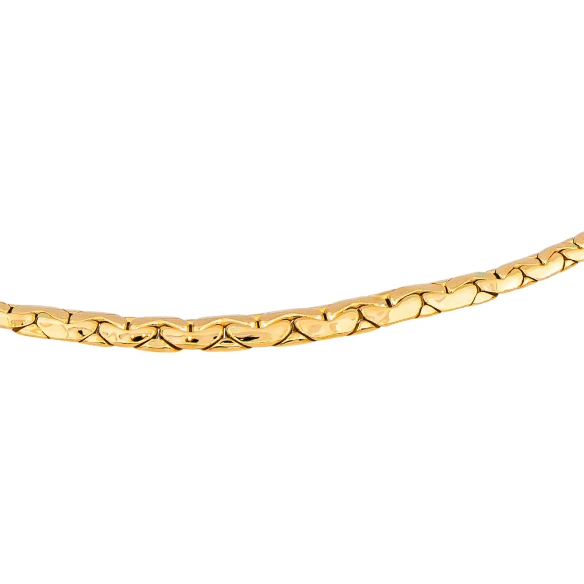 Collier Maille en or jaune - Image 7