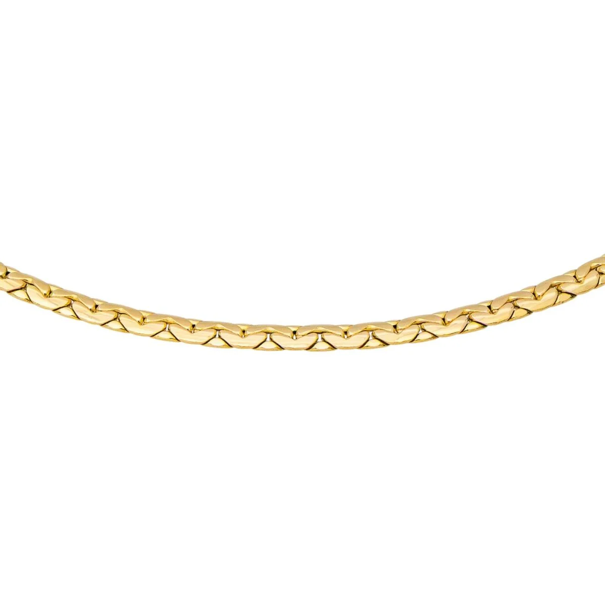 Collier Maille en or jaune - Image 5