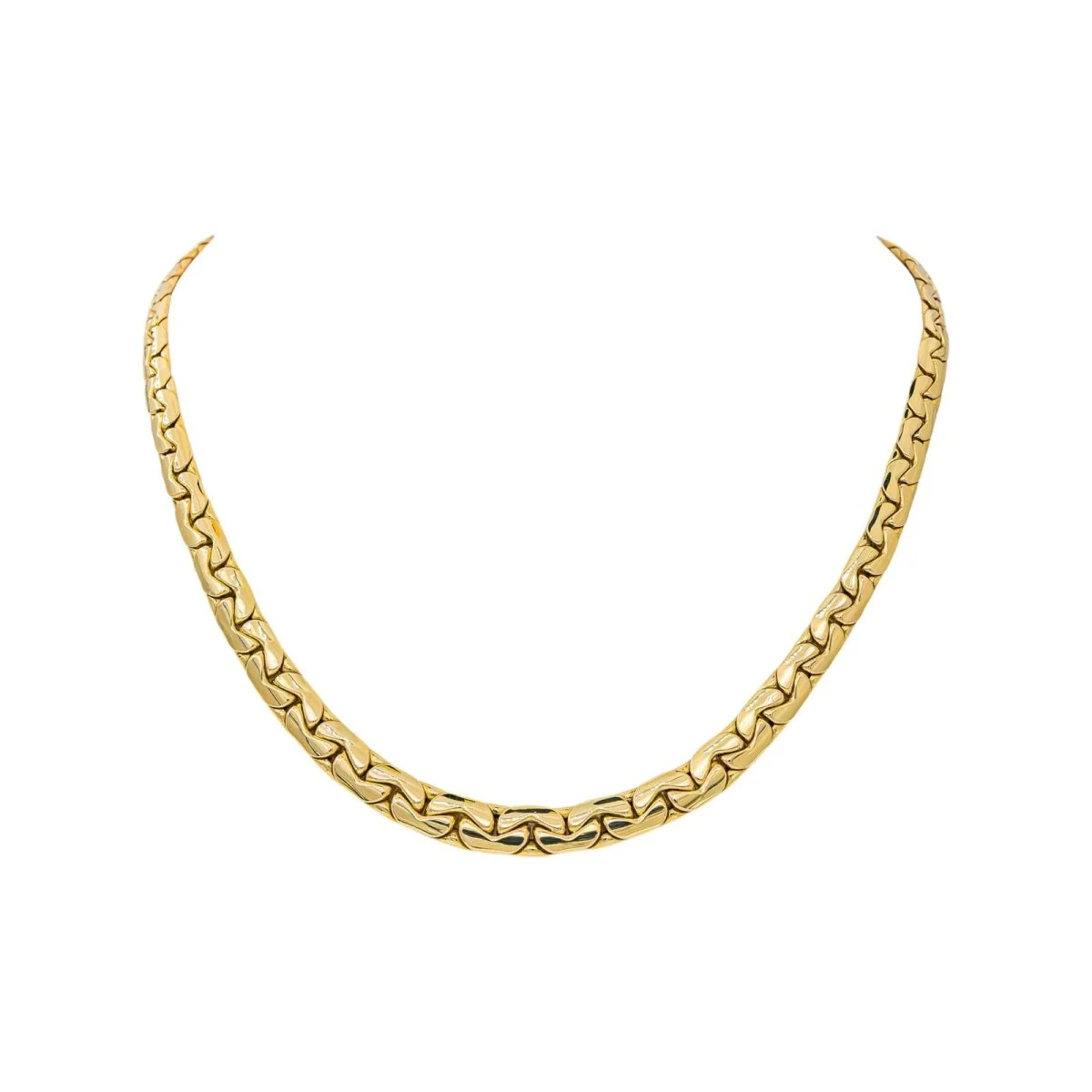 Collier Maille en or jaune - Image 3