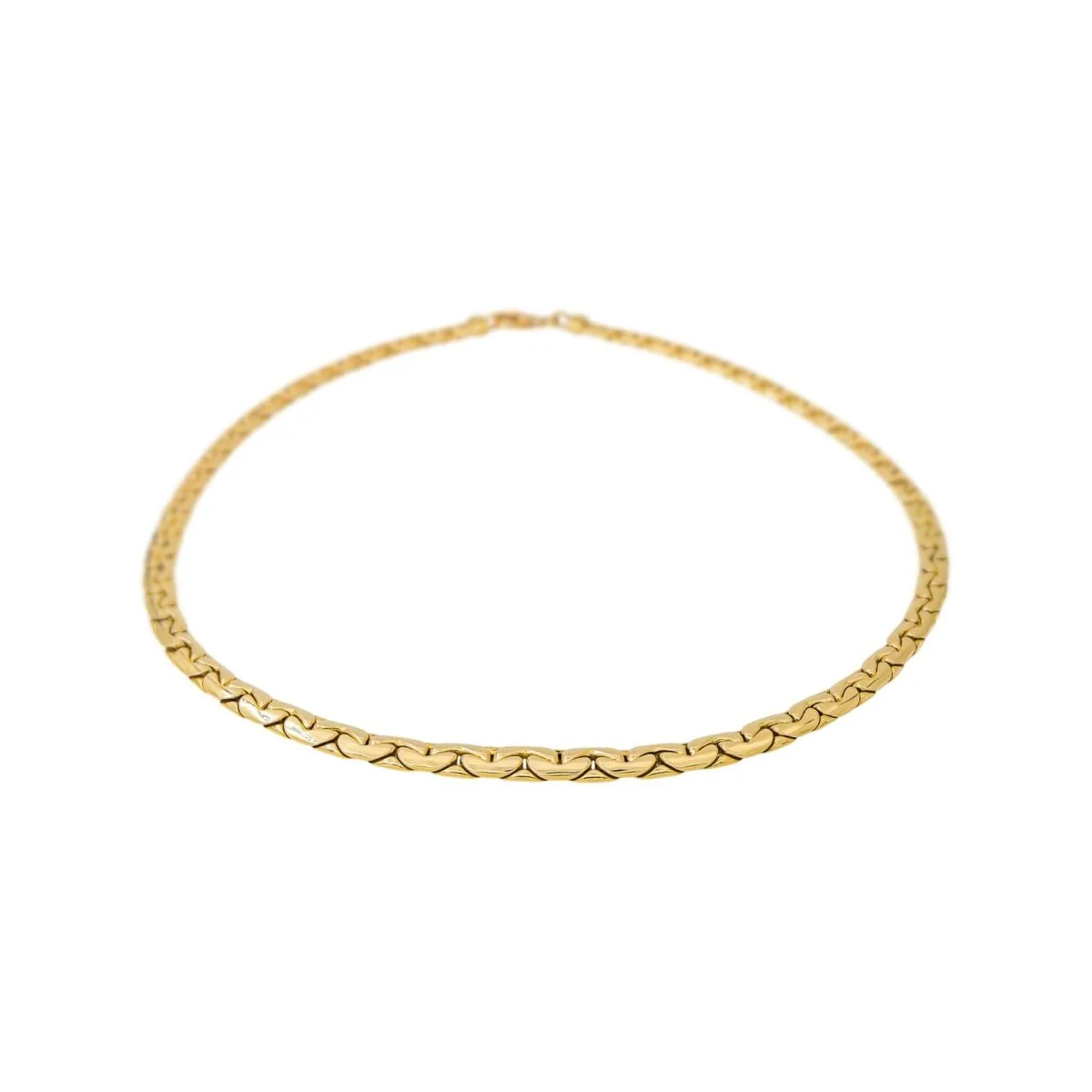 Collier Maille en or jaune - Image 4