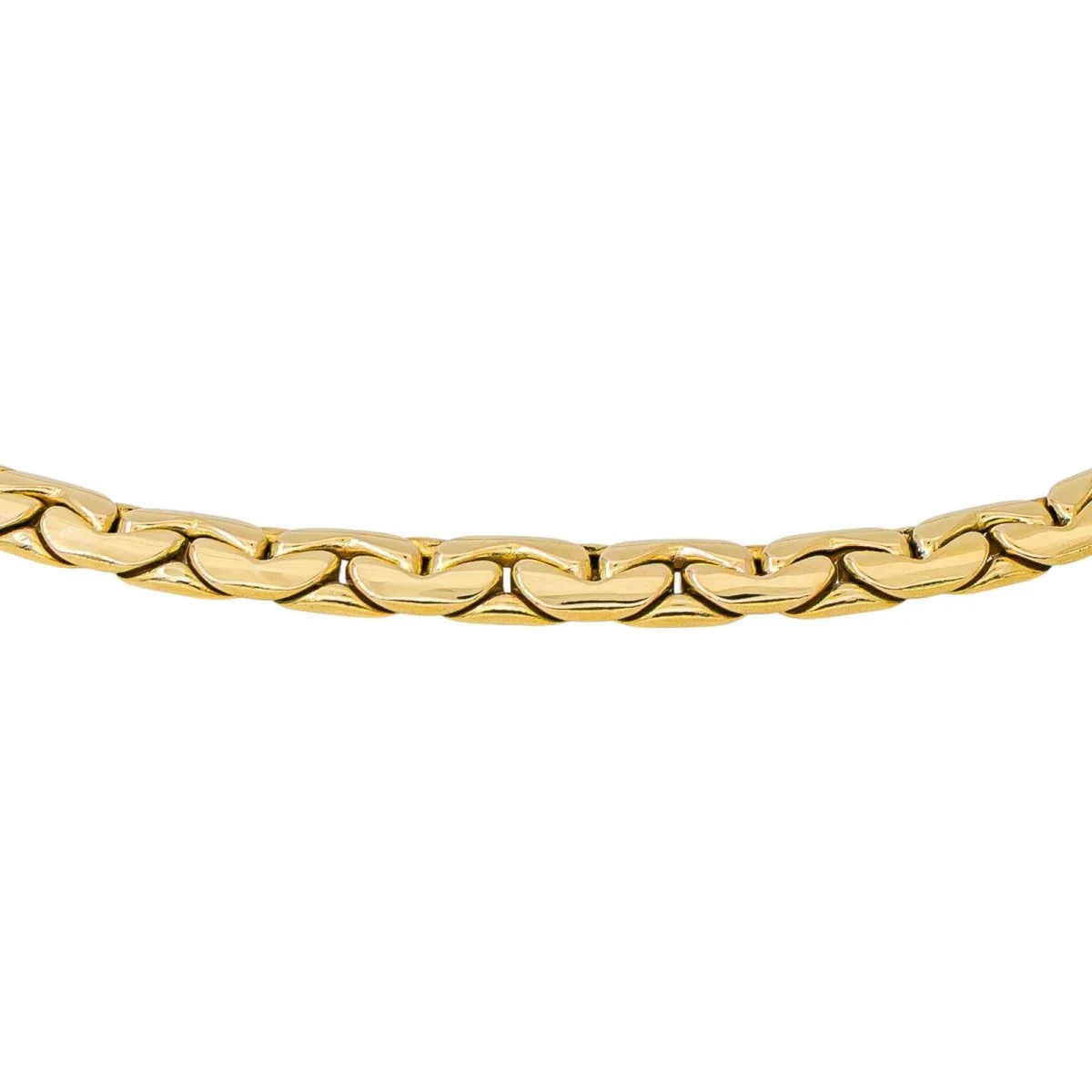 Collier Maille en or jaune - Image 5