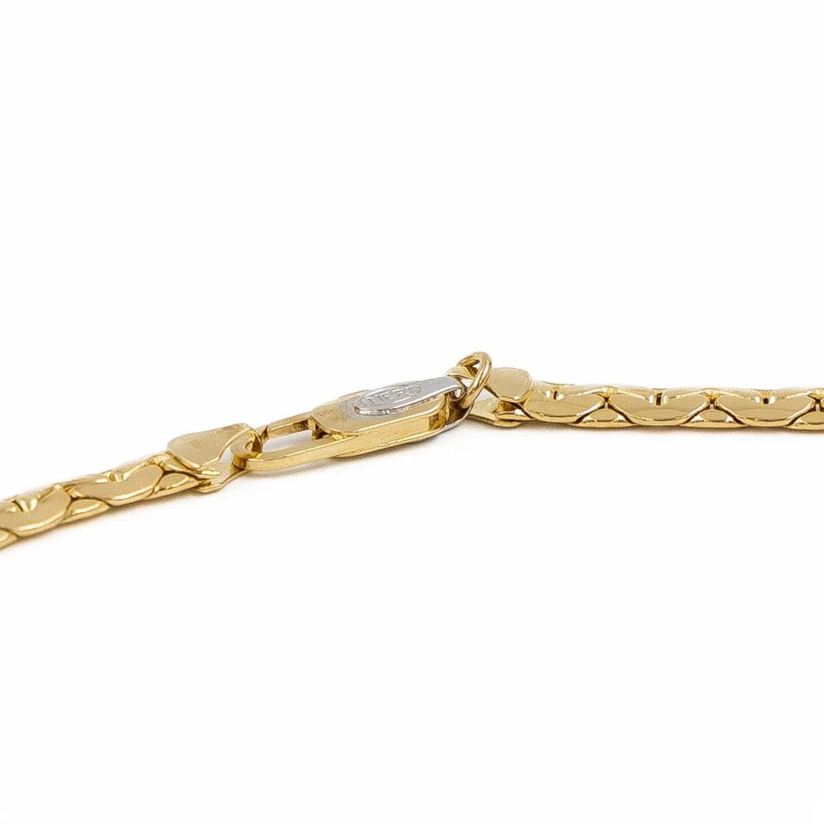 Collier Maille haricot en or jaune et diamant - Image 6