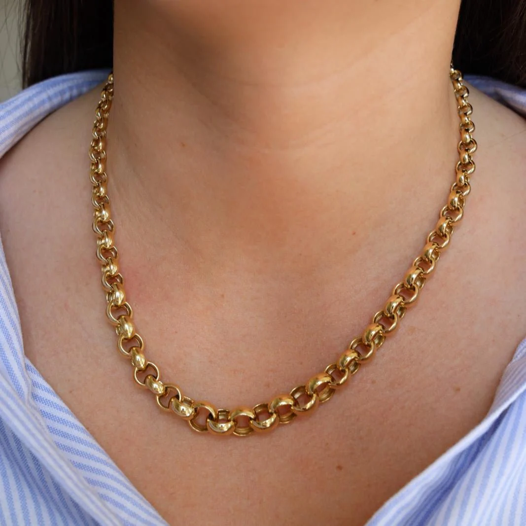 Collier Maille en or jaune - Image 2