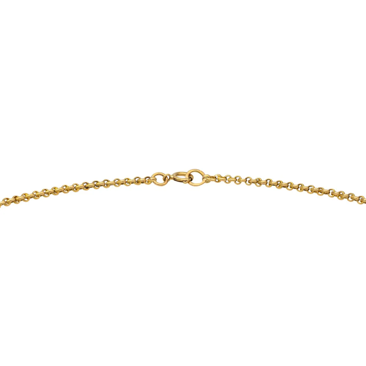 Collier Maille jaseron Or jaune - Image 4
