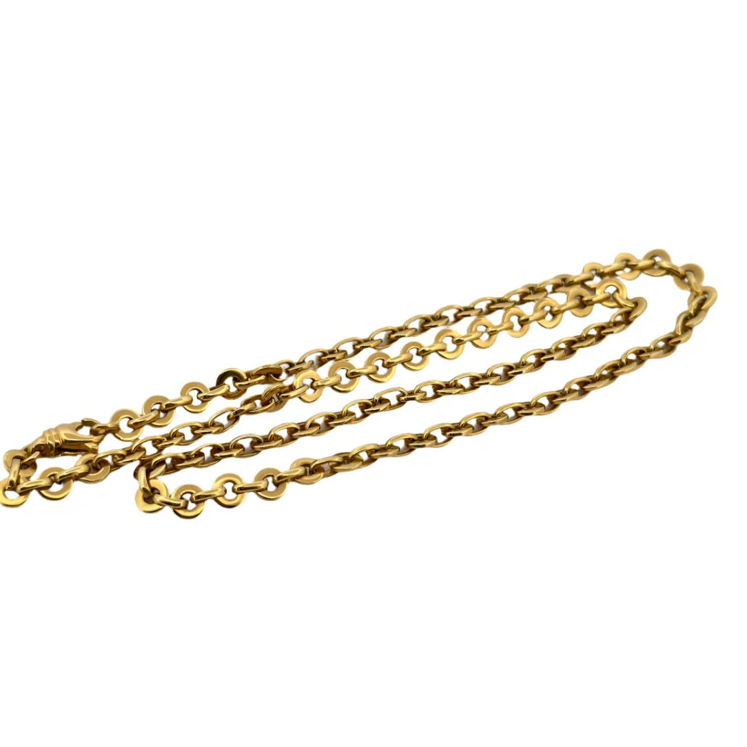 Collier Maille Lentille en or jaune - Image 3
