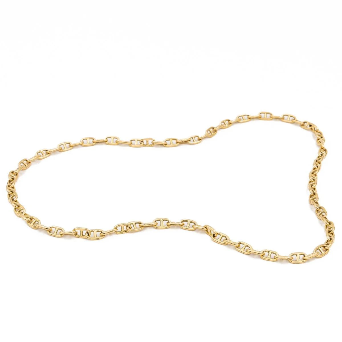 Collier Maille marine Or jaune - Image 3
