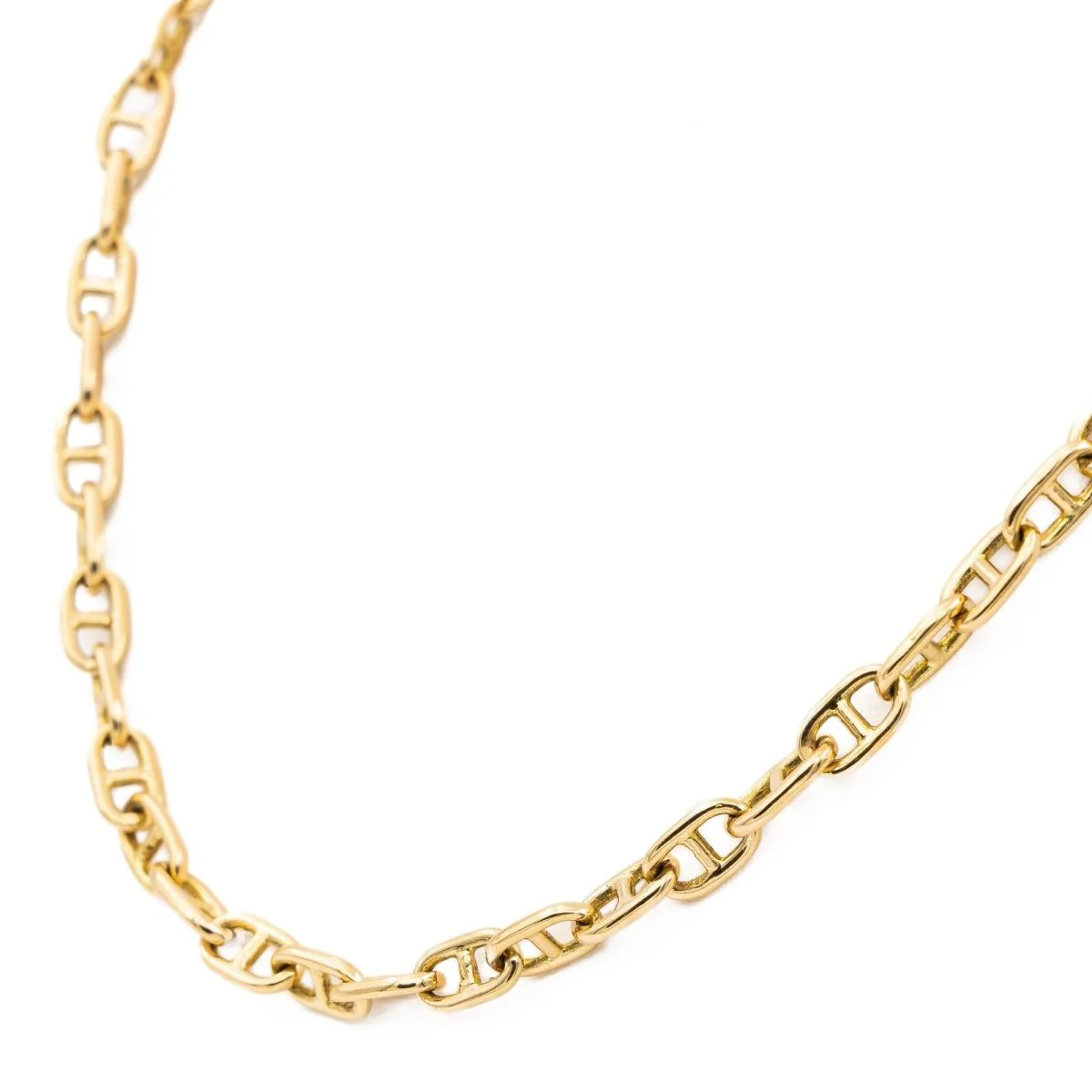Collier Maille marine Or jaune - Image 5