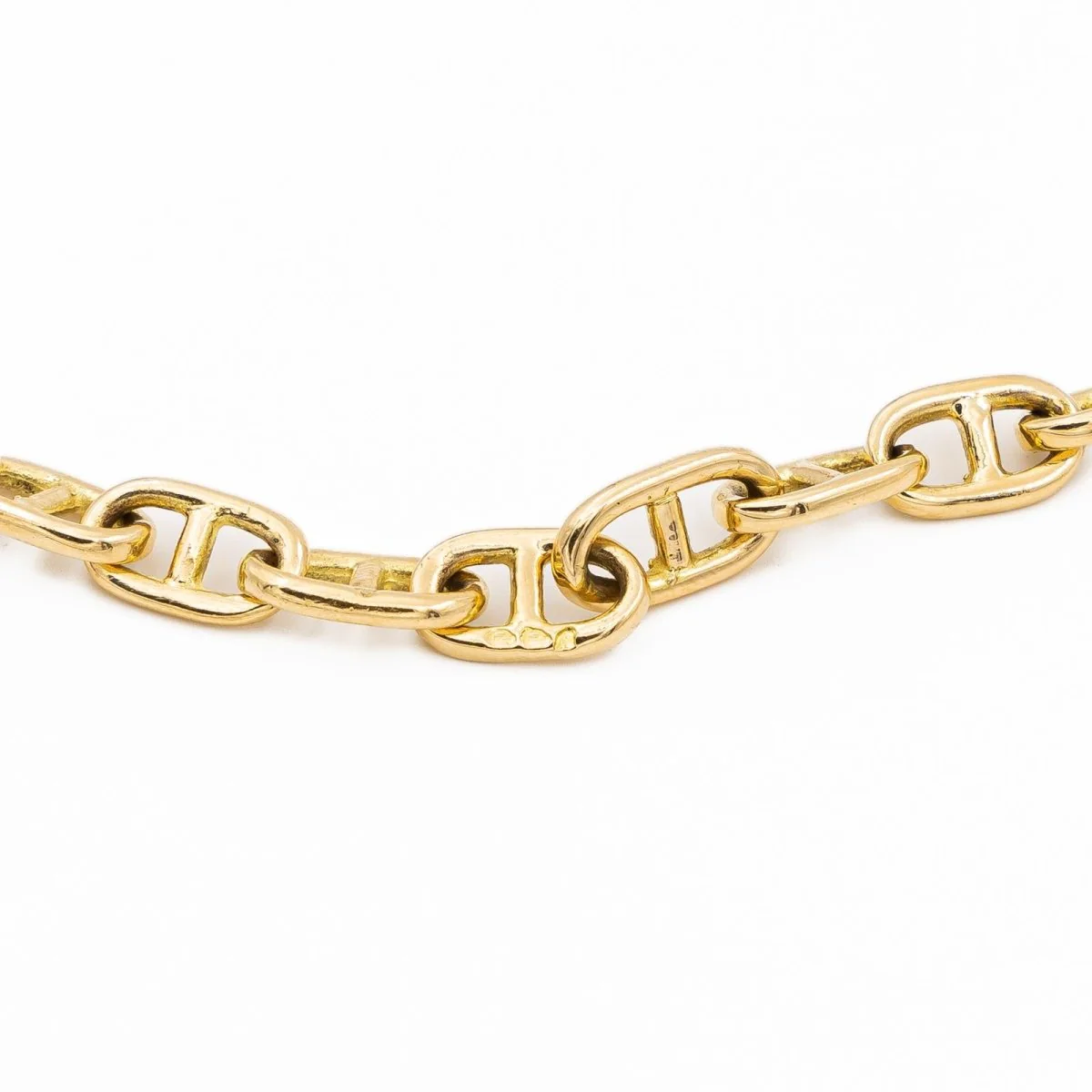 Collier Maille marine Or jaune - Image 6