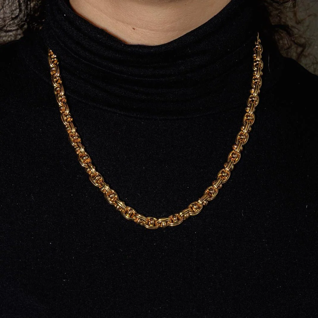 Collier Maille en or jaune - Image 2