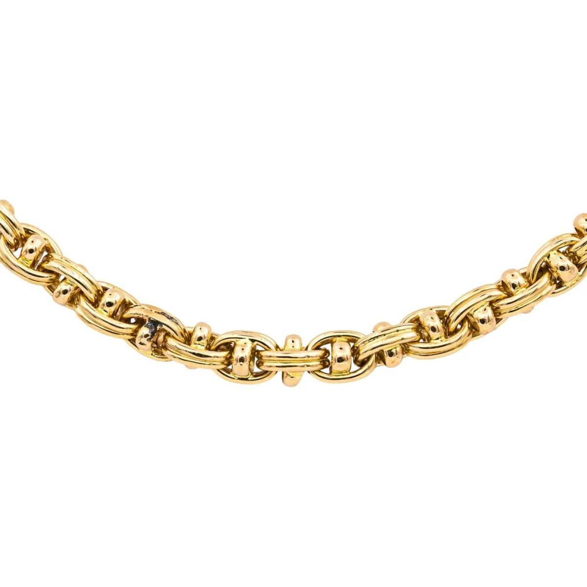 Collier Maille en or jaune - Image 4