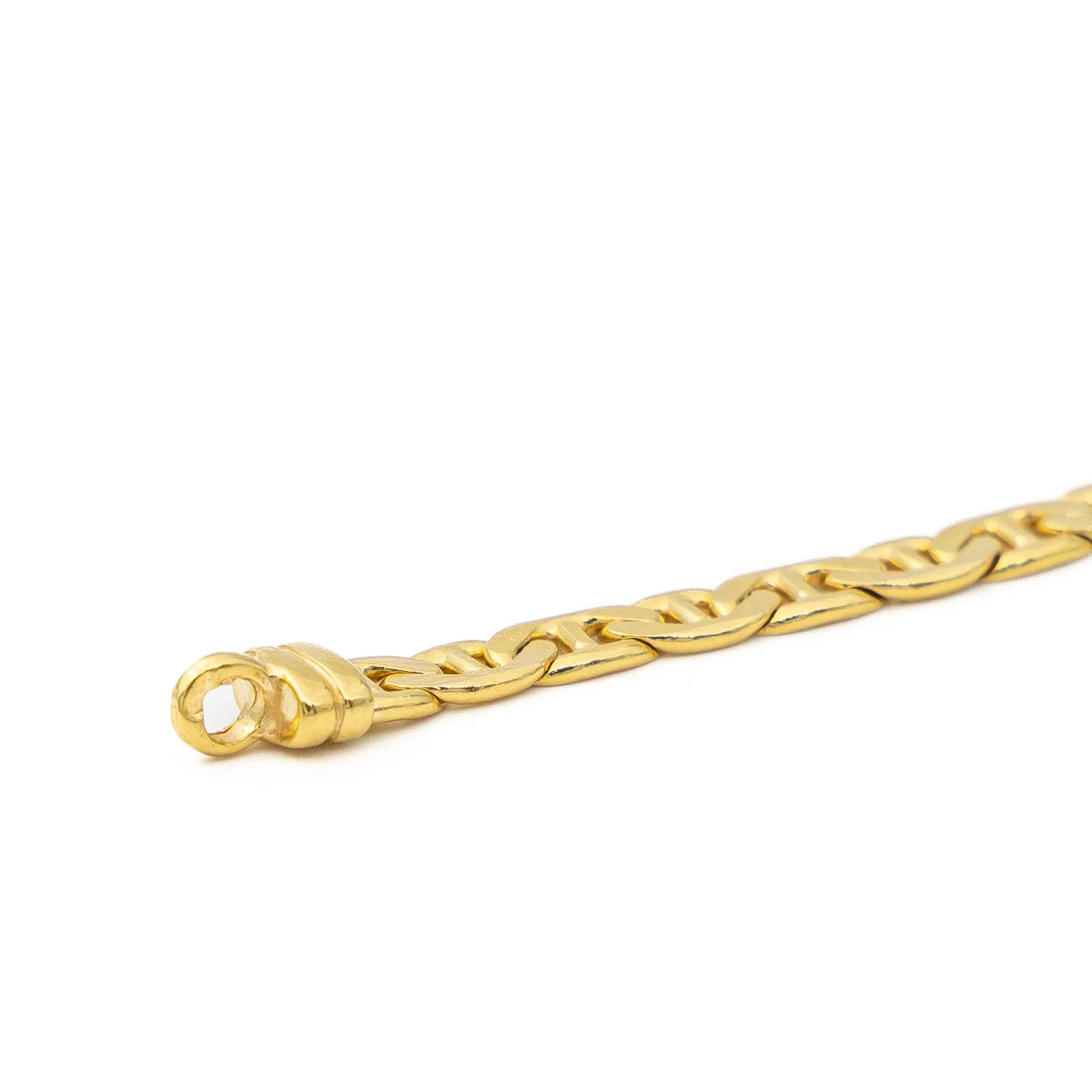 Collier Chaîne maille marine en or jaune - Image 6