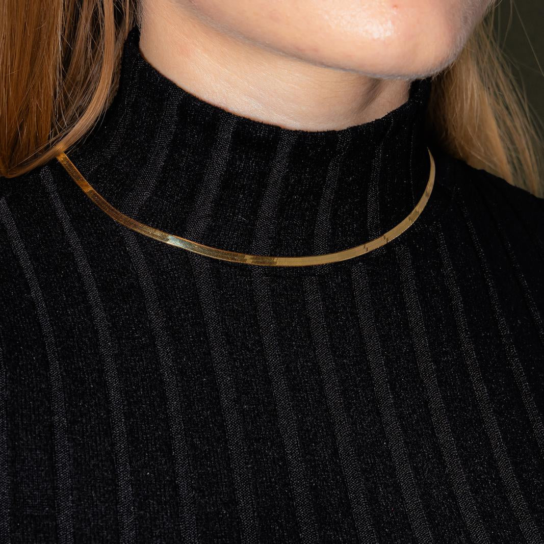 Collier Maille en or jaune - Image 2