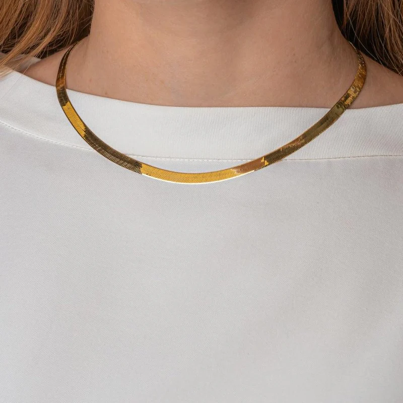 Collier Maille en or jaune - Image 2