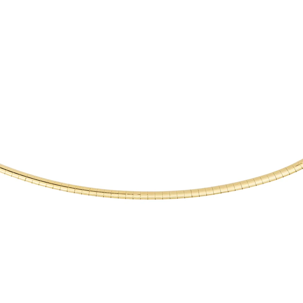 Collier Maille oméga Or blanc - Image 3