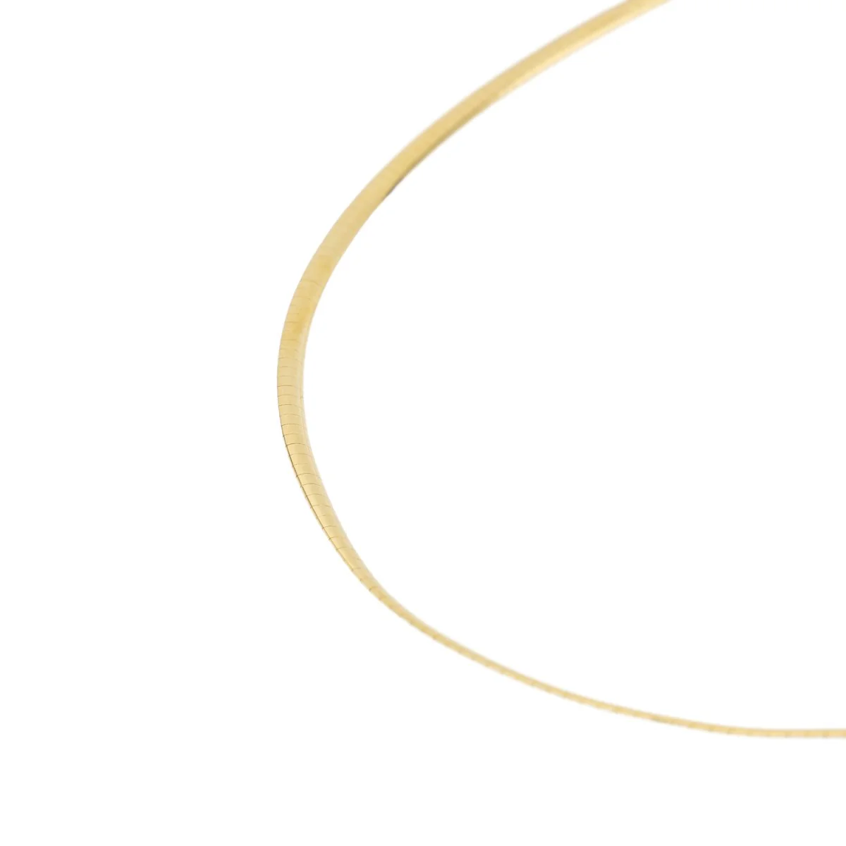 Collier Maille oméga Or blanc - Image 5