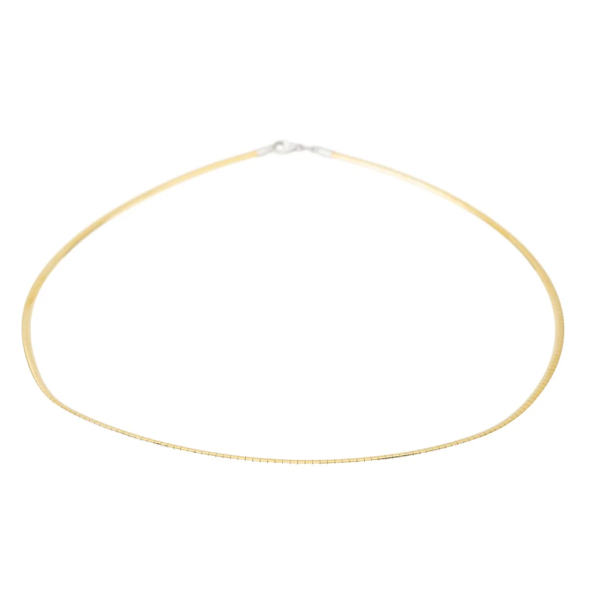 Collier Maille oméga Or blanc - Image 7