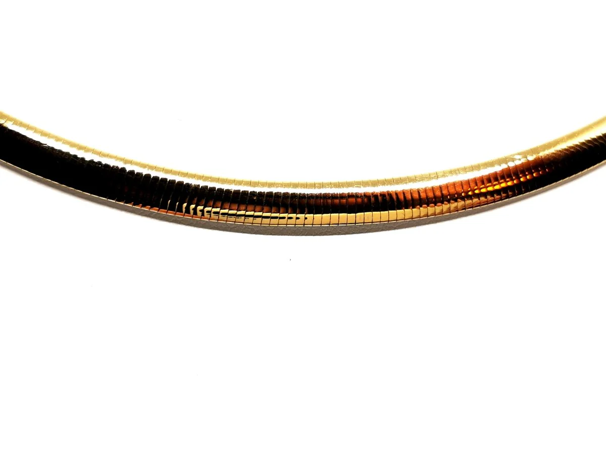Collier Maille oméga Or jaune - Image 9