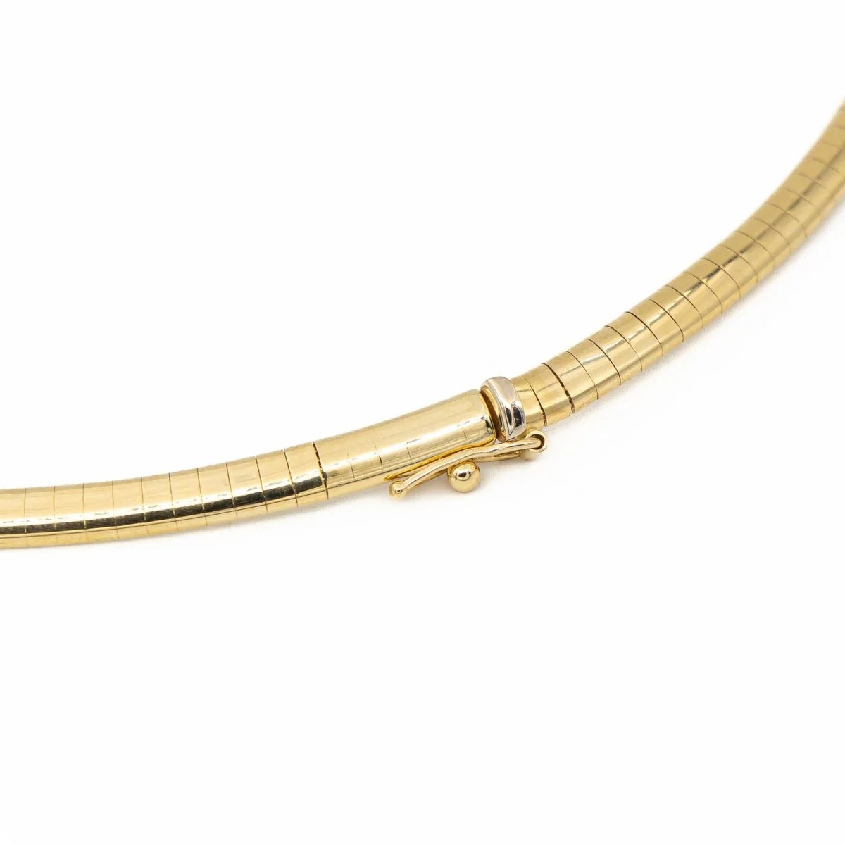 Collier Maille oméga en or jaune - Image 7