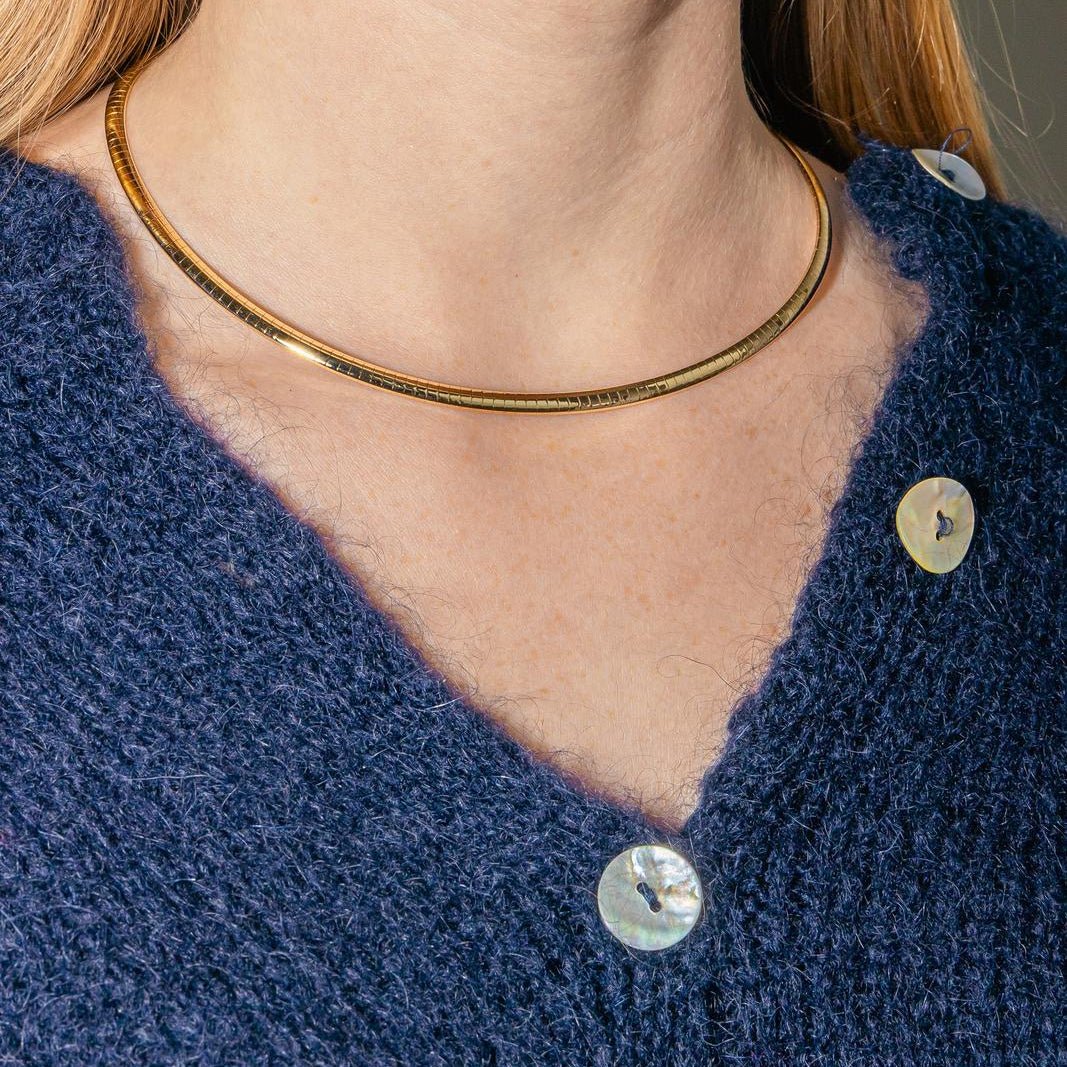 Collier Maille en or jaune - Image 2