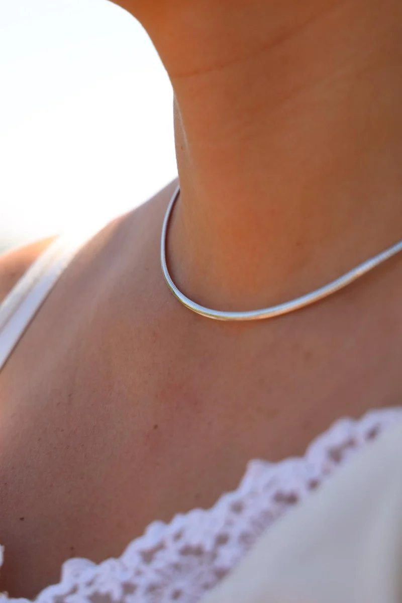 Collier Maille oméga Or jaune - Image 2