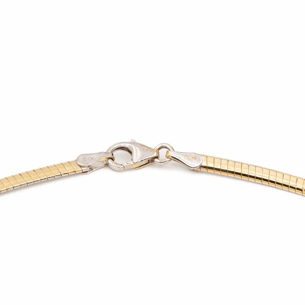 Collier Maille oméga Or jaune - Image 4