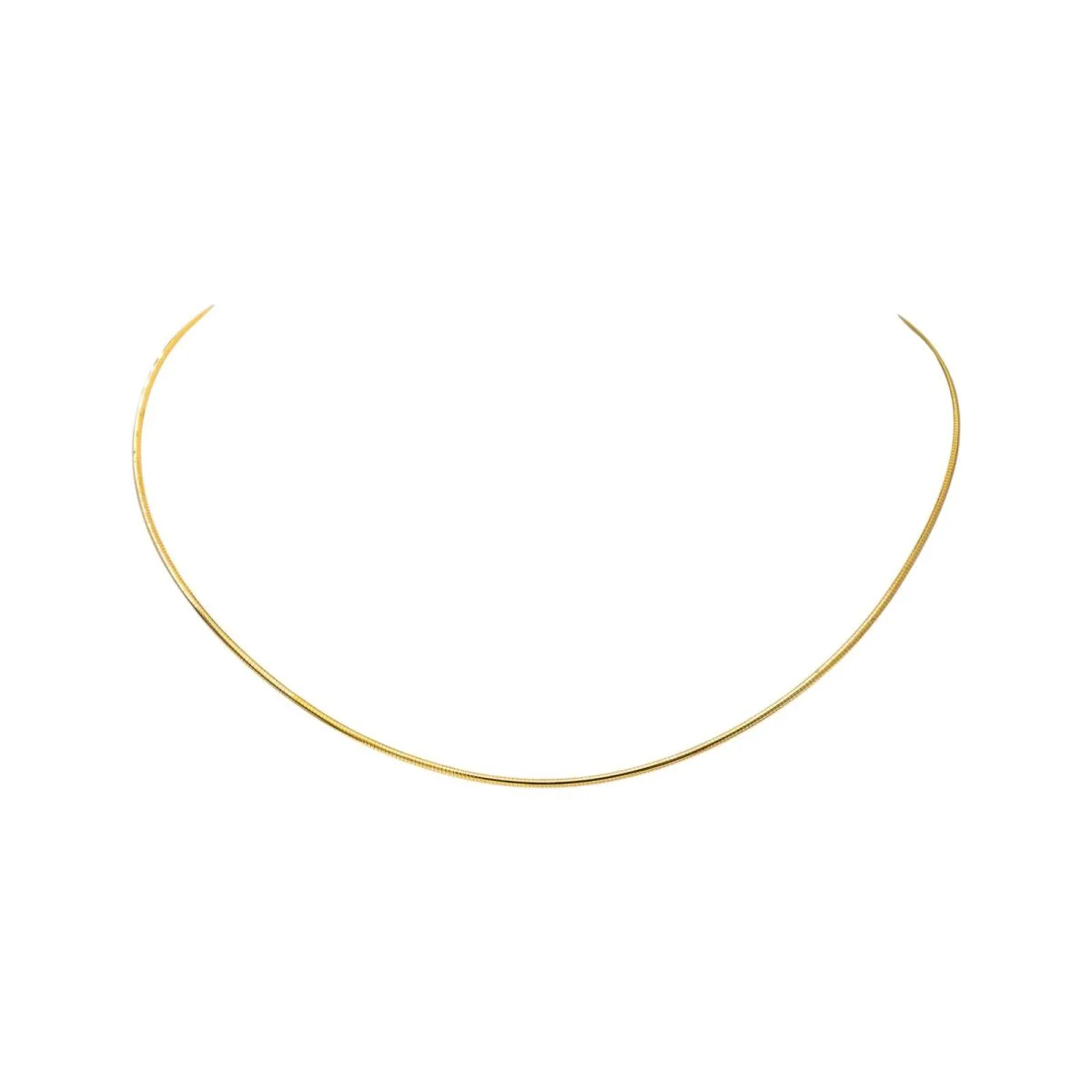 Collier Maille en or jaune - Image 3