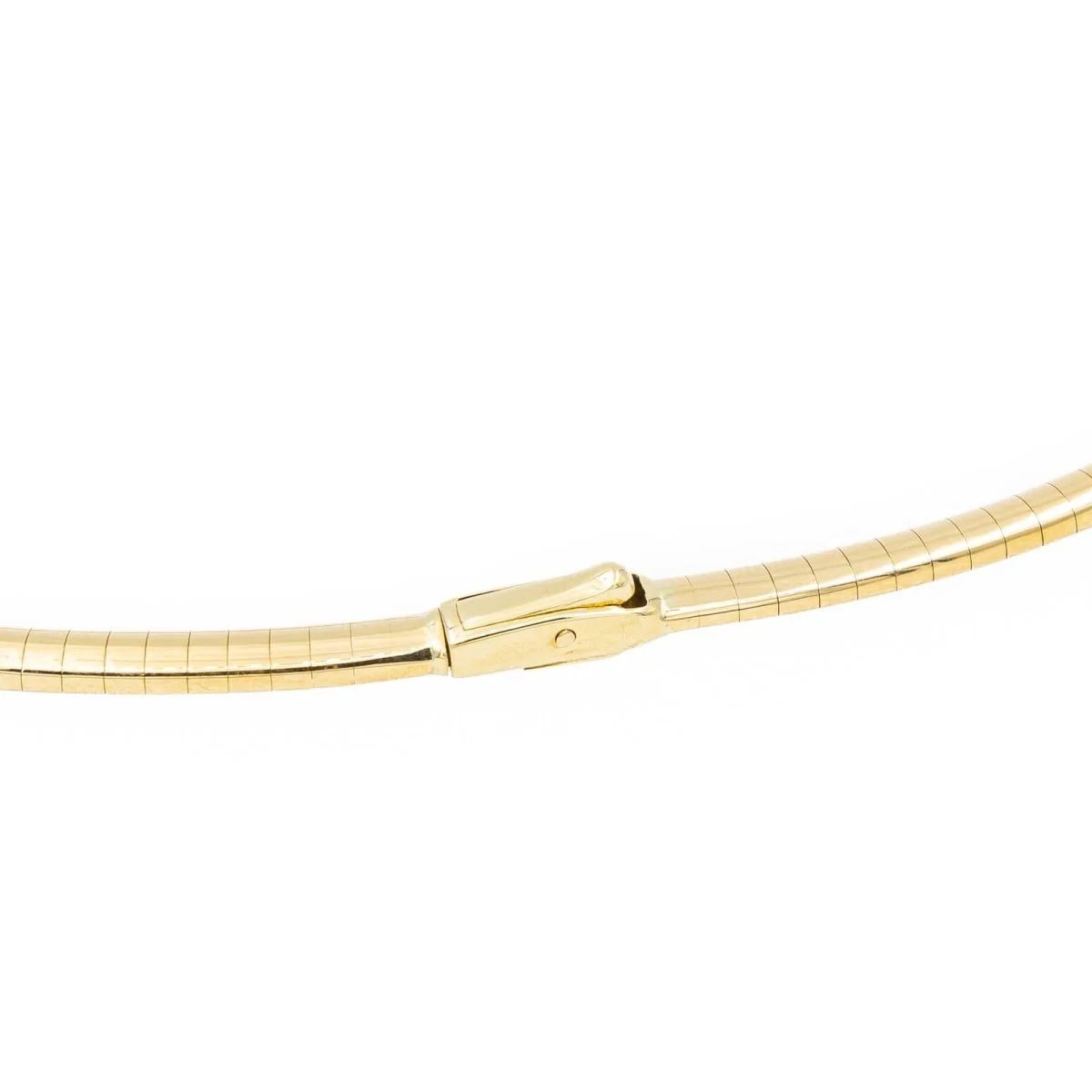 Collier Maille oméga Or jaune Diamant - Image 4