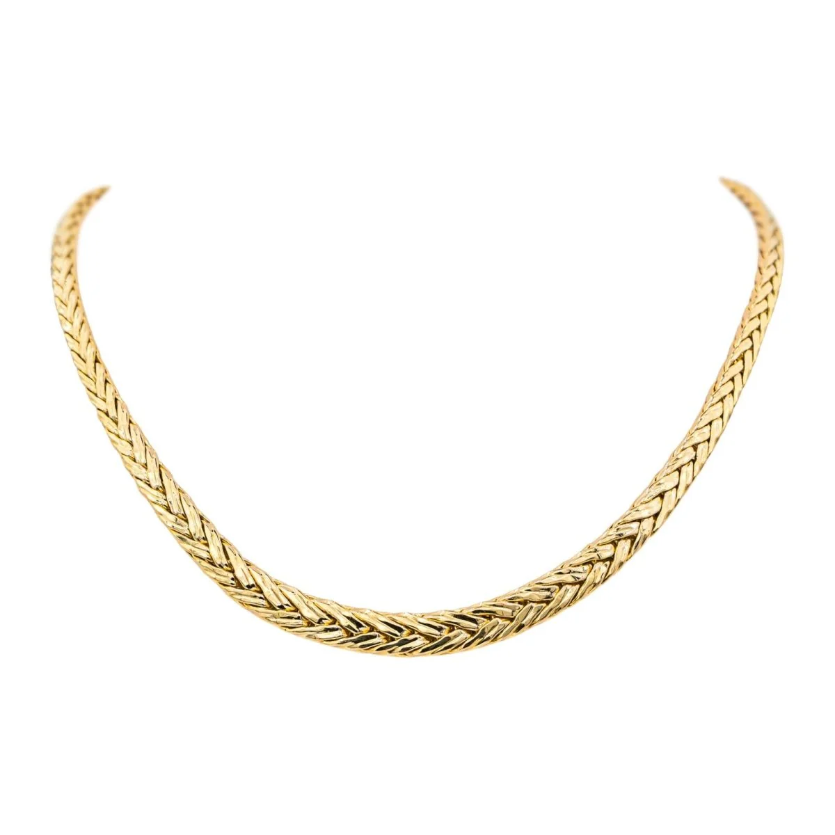 Collier Maille en or jaune