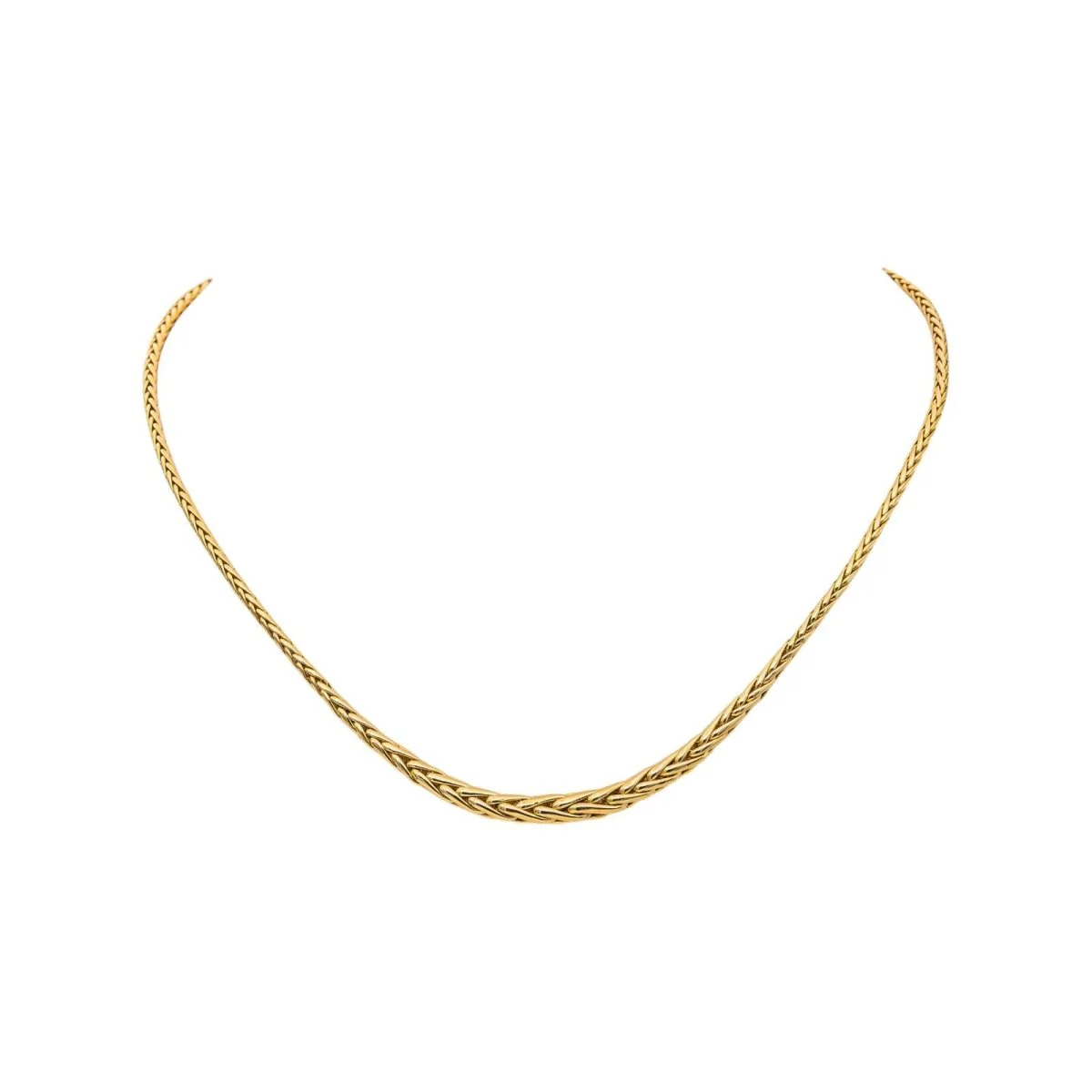 Collier Maille en or jaune - Image 3
