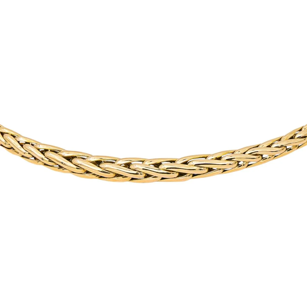 Collier Maille en or jaune - Image 6