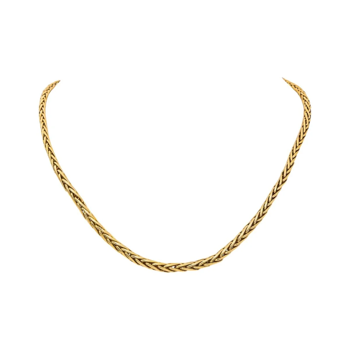 Collier Maille en or jaune - Image 3