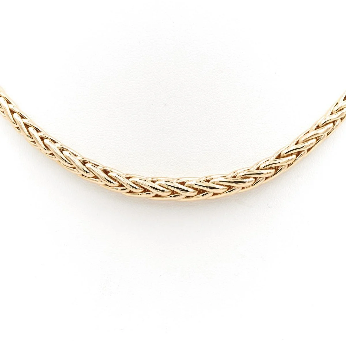 Collier Maille palmier en or jaune - Image 5