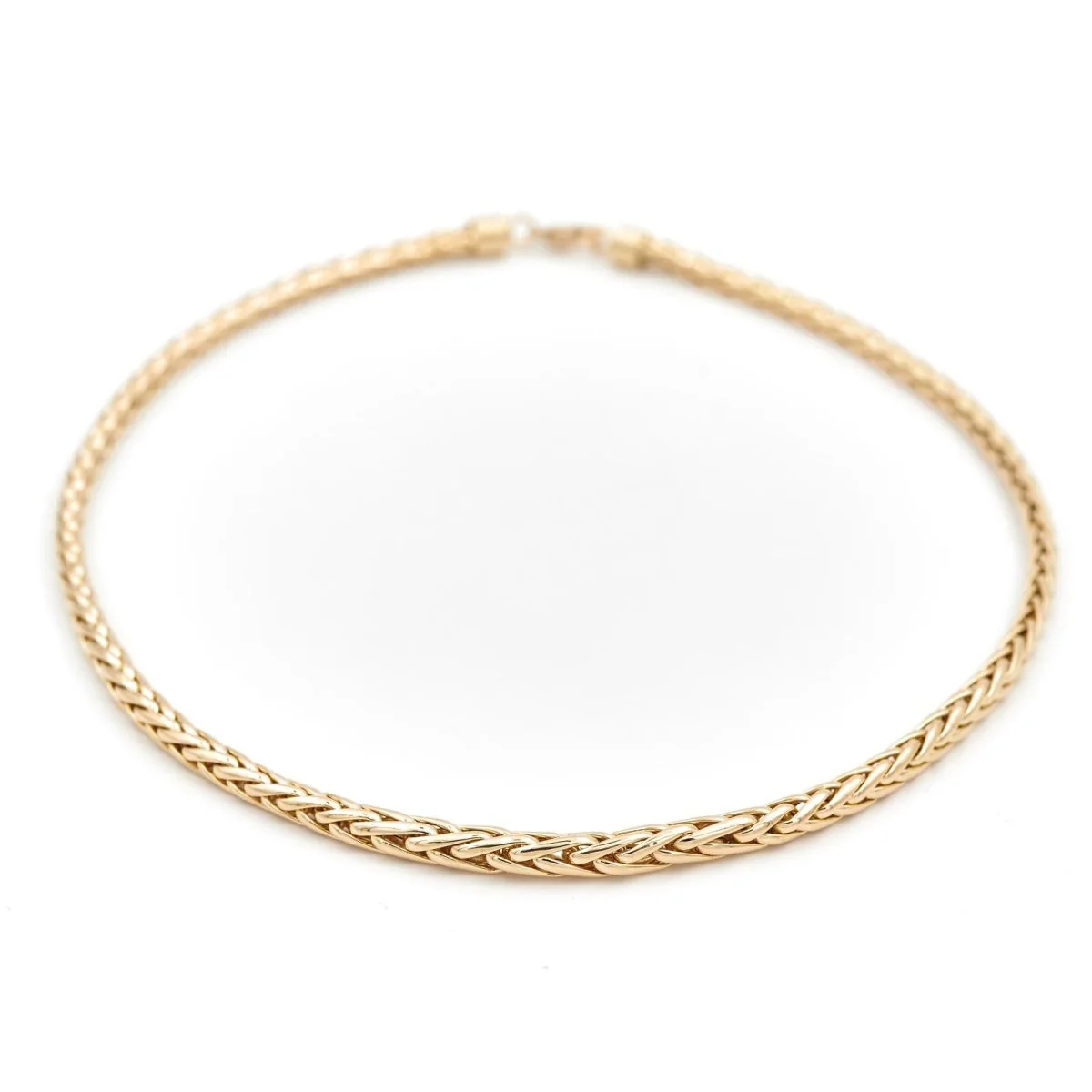 Collier Maille palmier en or jaune
