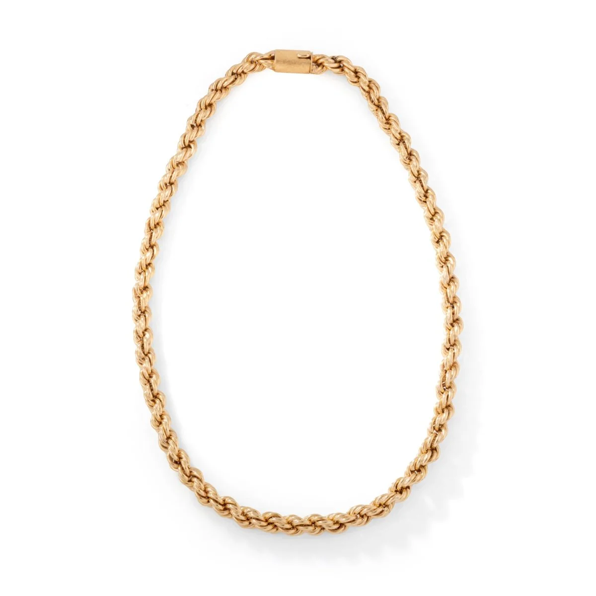 Collier Maille polonaise en or rose