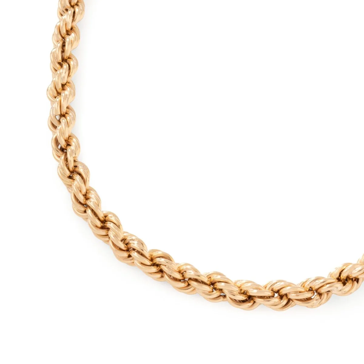 Collier Maille polonaise en or rose - Image 2