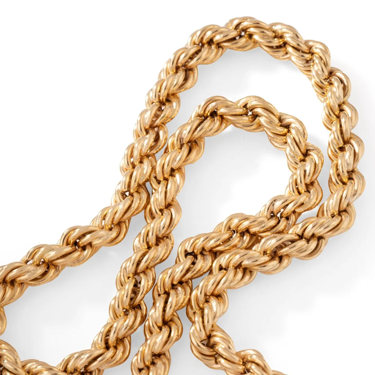 Collier Maille polonaise en or rose - Image 3