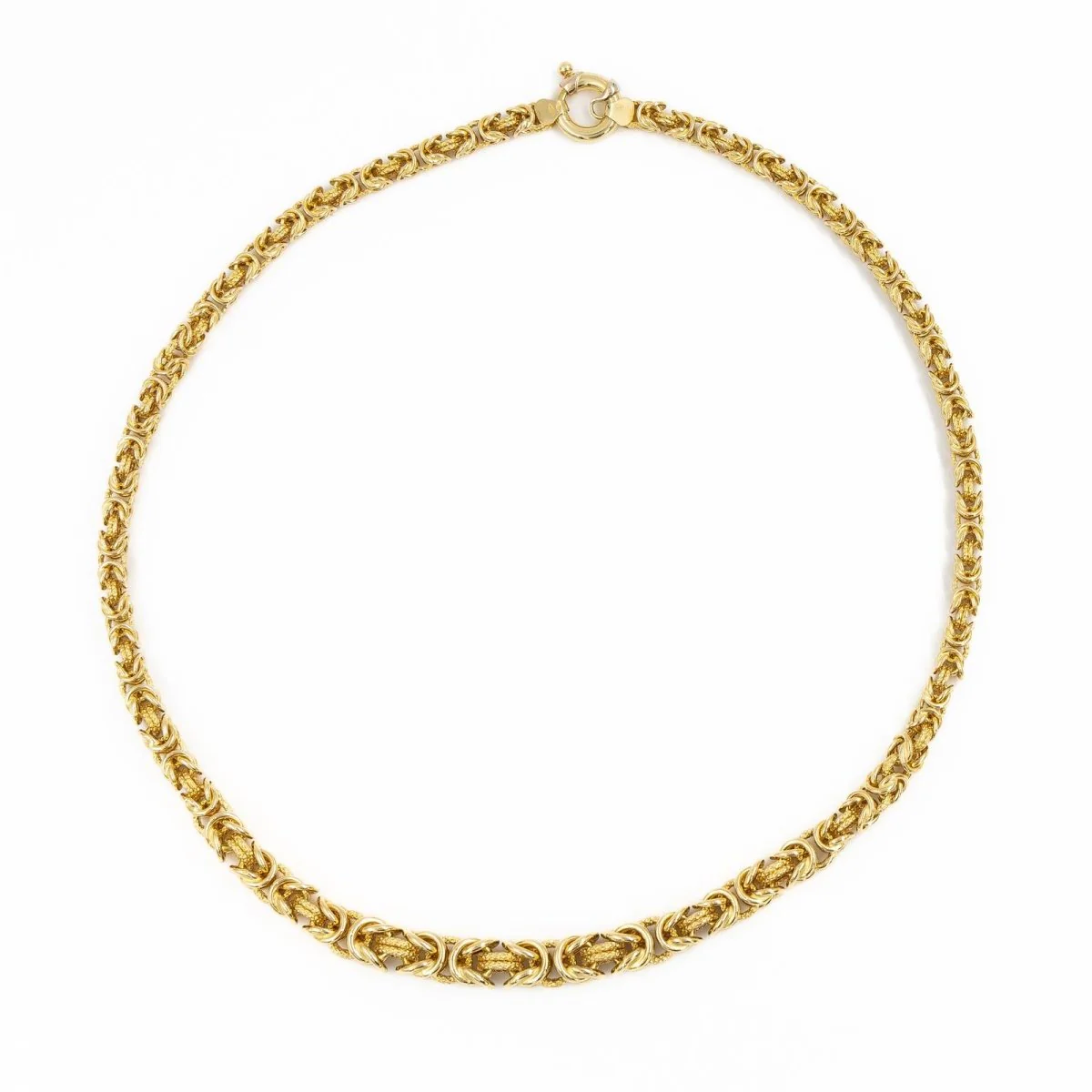 Collier Maille royale en or jaune - Image 5