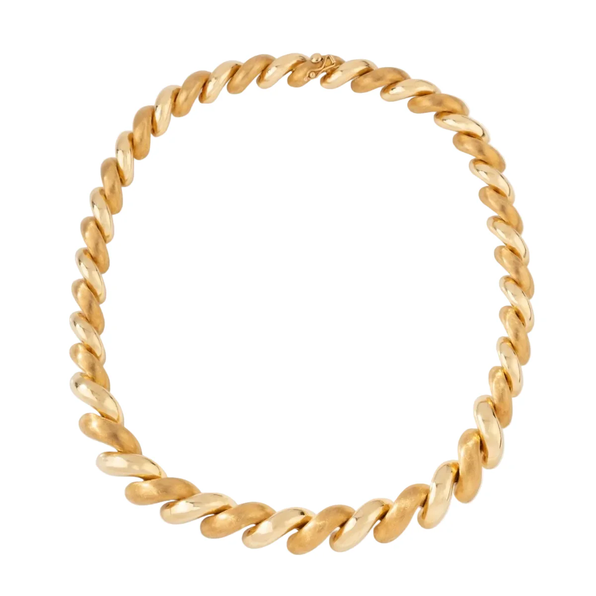 Collier Maille en or jaune