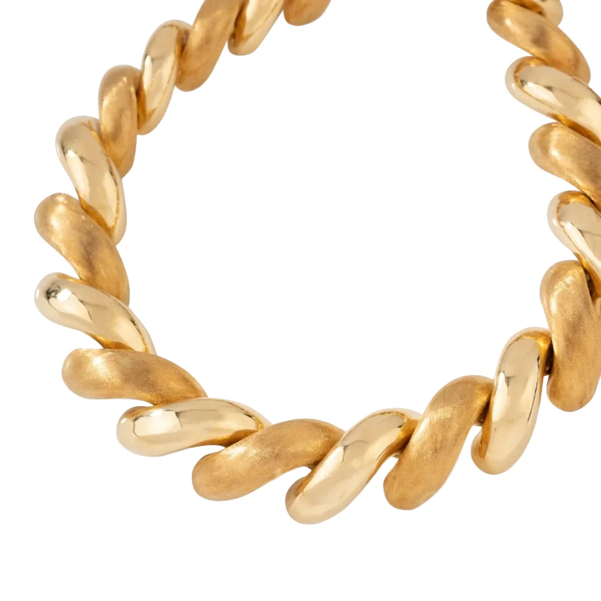 Collier Maille en or jaune - Image 4