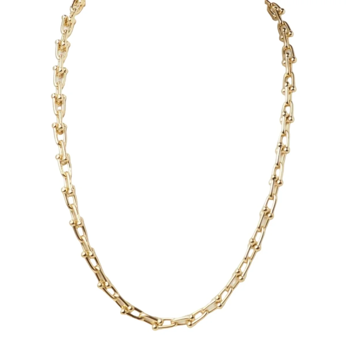 Collier Maille TIFFANY & CO. "HardWear" en or jaune
