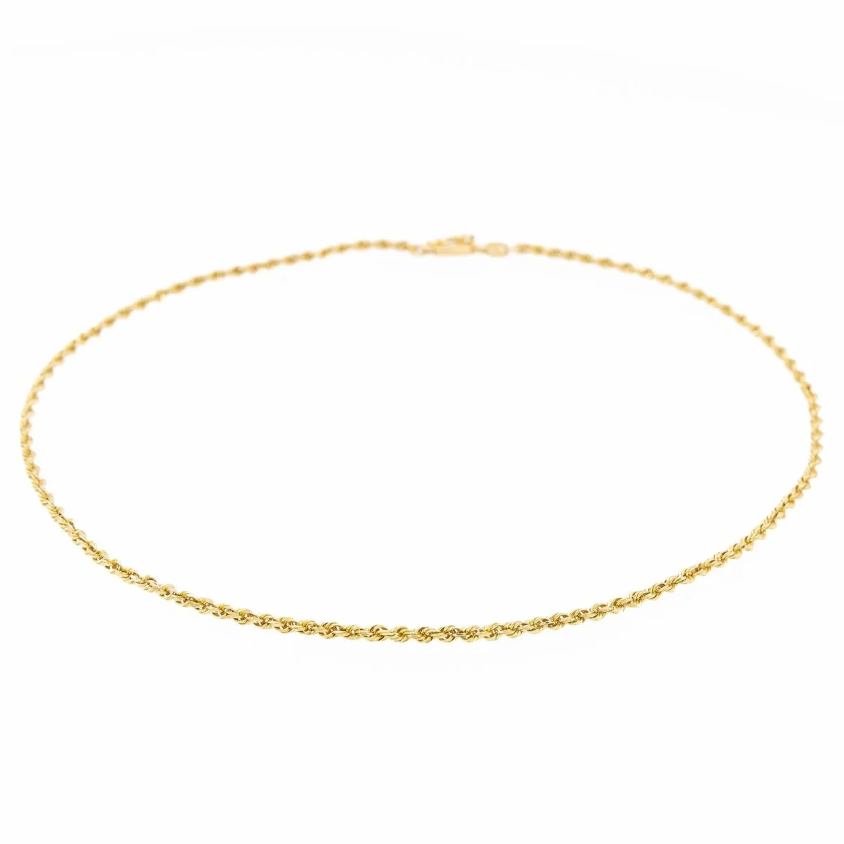 Collier Maille torsadée en or jaune - Image 3