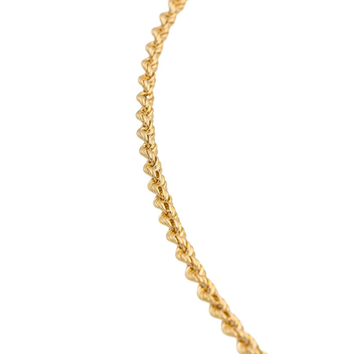 Collier Maille torsadée Or jaune - Image 5