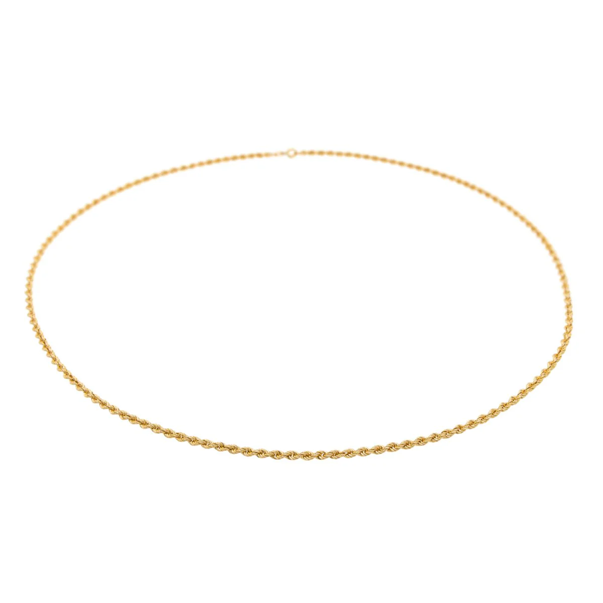 Collier Maille torsadée Or jaune - Image 7