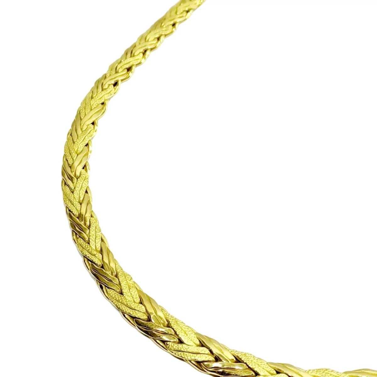 Collier Maille en or jaune - Image 4