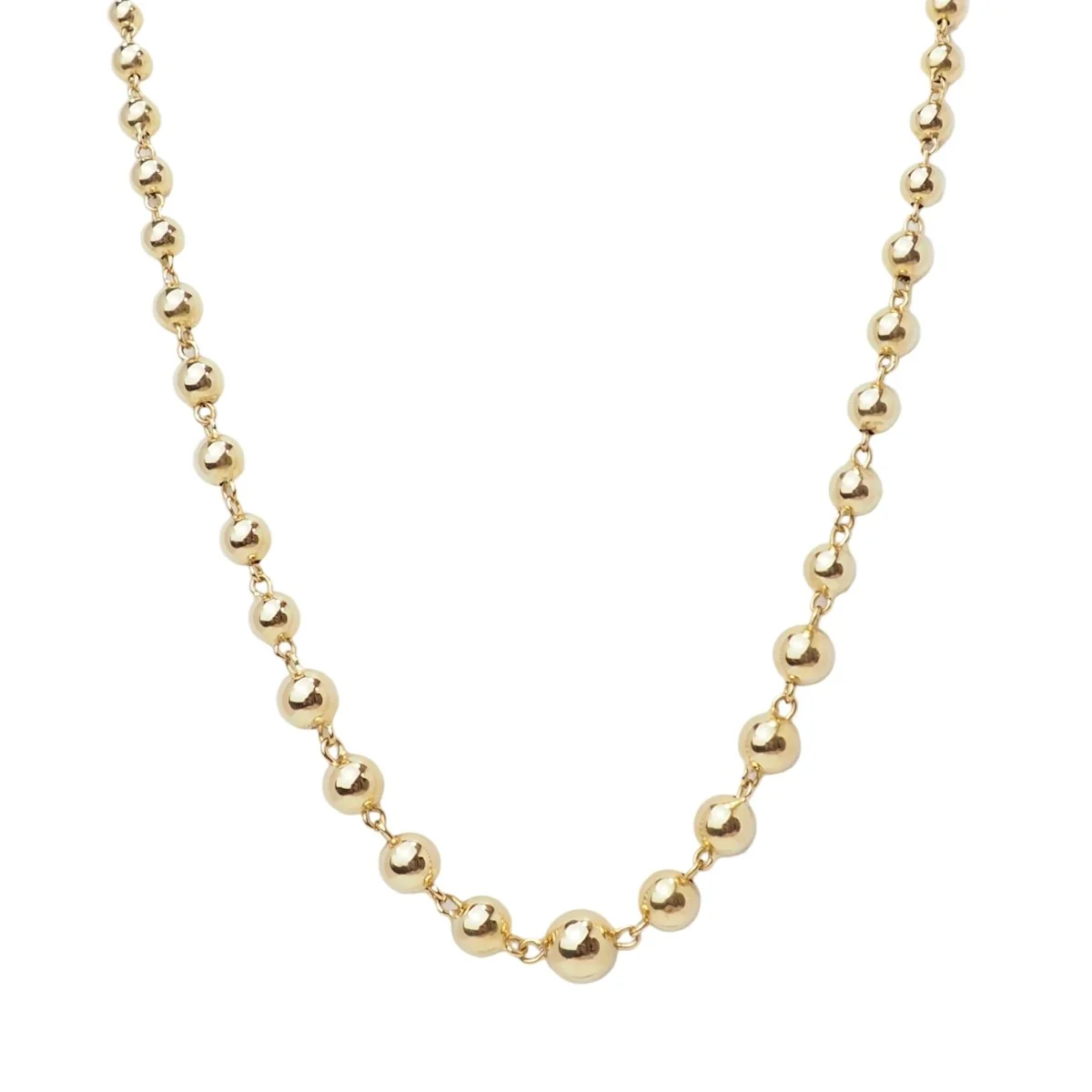 Collier Marseillais en or jaune - Image 3