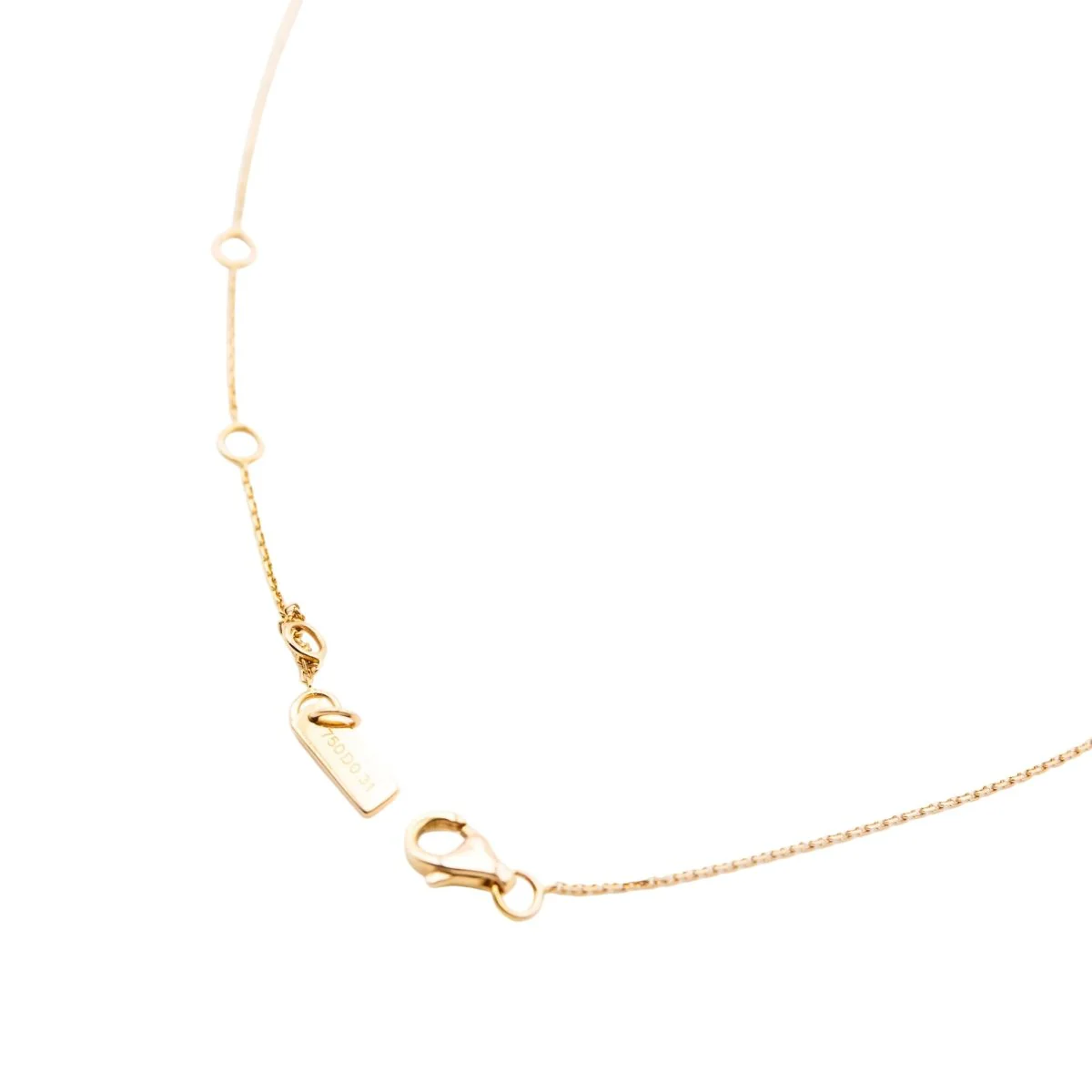 Collier Chaîne MESSIKA "Butterfly" en or rose et diamants - Image 4