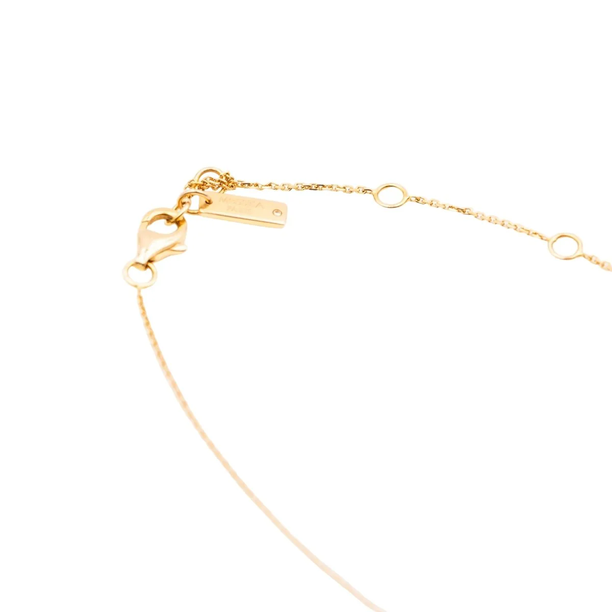 Collier Chaîne MESSIKA "Butterfly" en or rose et diamants - Image 5