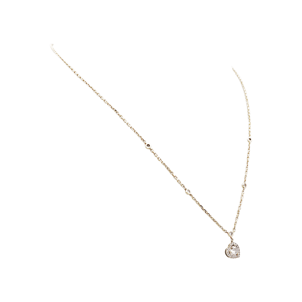 Collier Pendentif MESSIKA "Joy Heart" en or rose et diamants - Image 4
