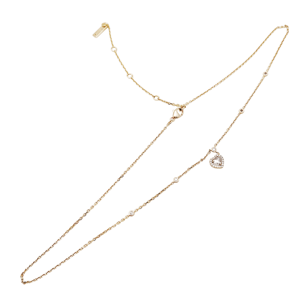 Collier Pendentif MESSIKA "Joy Heart" en or rose et diamants - Image 5